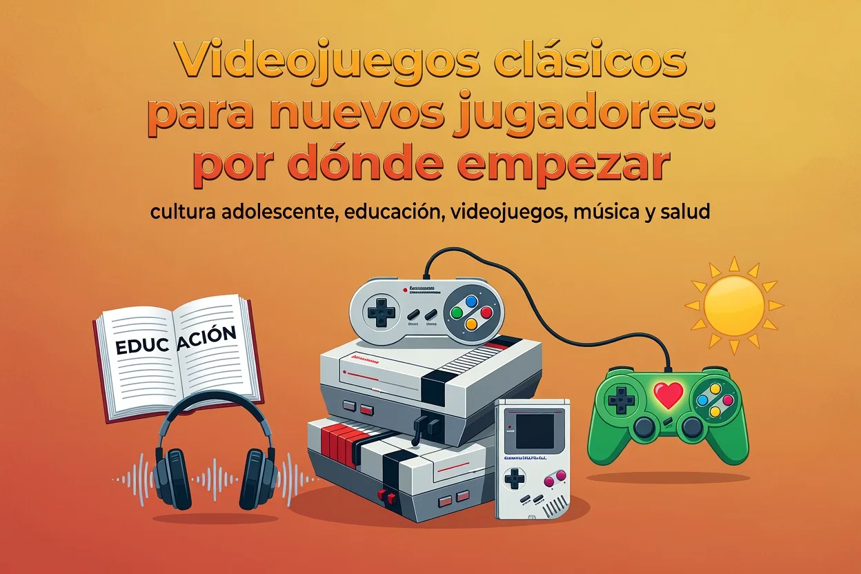 Videojuegos clásicos para nuevos jugadores: por dónde empezar
